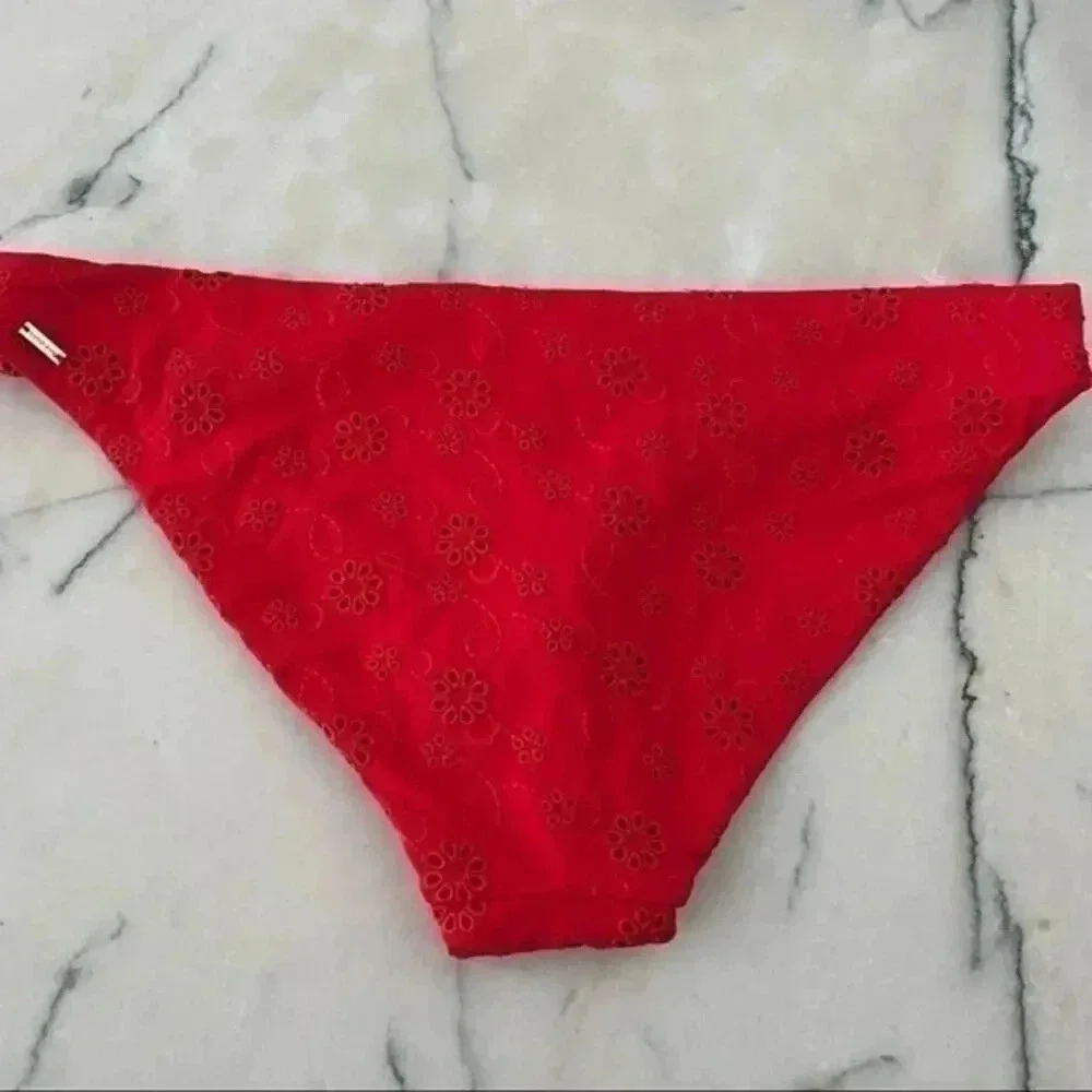 Bound by Bond Eye Red Bikini Bottom B79